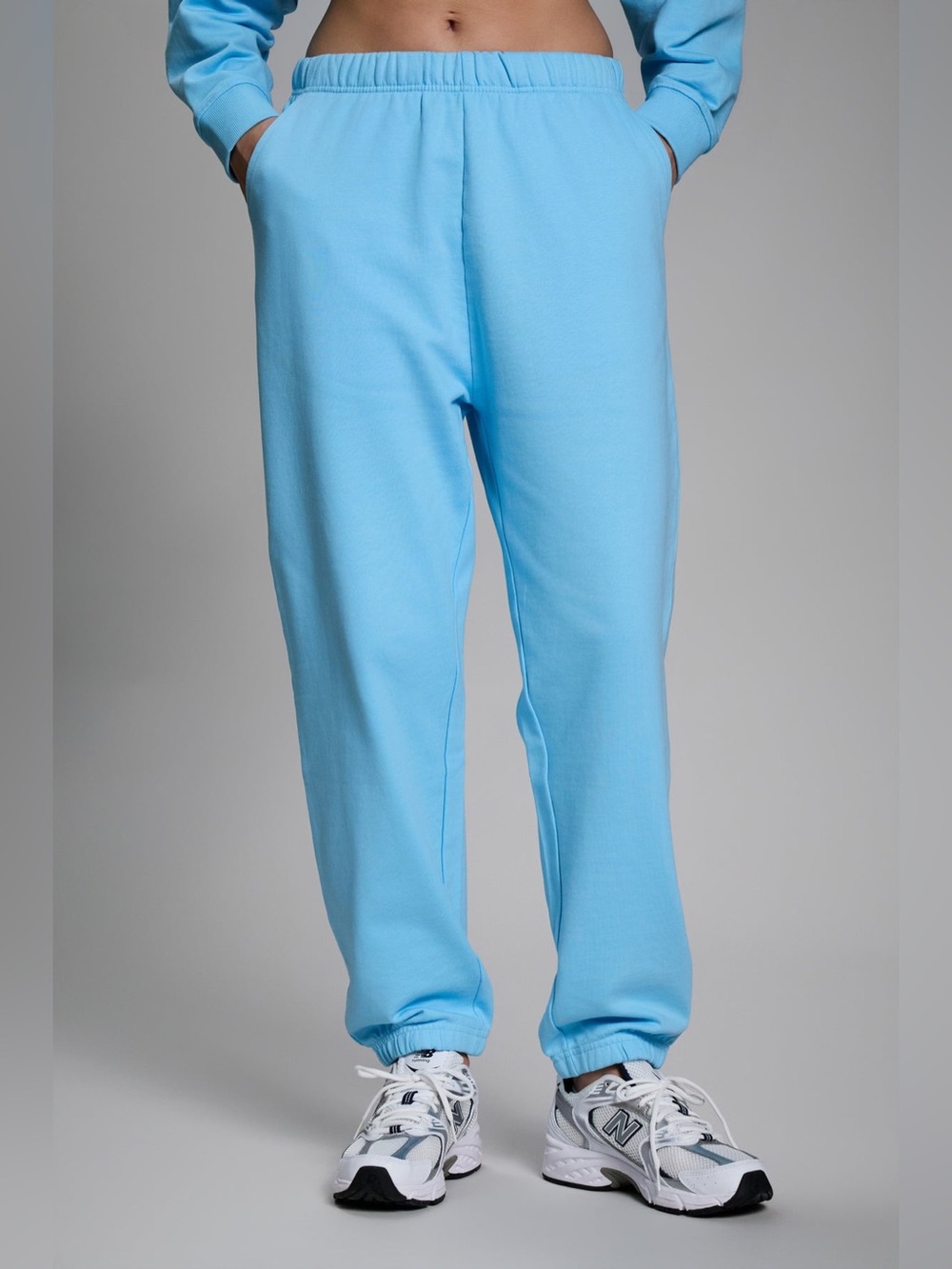 Years of Ours X FFF Joggers Oversize Cotton Sky Blue Medium/Large